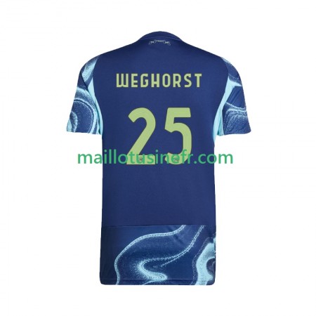 Maillot de Foot Ajax Amsterdam Wout Weghorst 25 Extérieur 2025-26 Maillot de Foot Ajax Amsterdam Wout Weghorst 25 Extérieur 2025-26